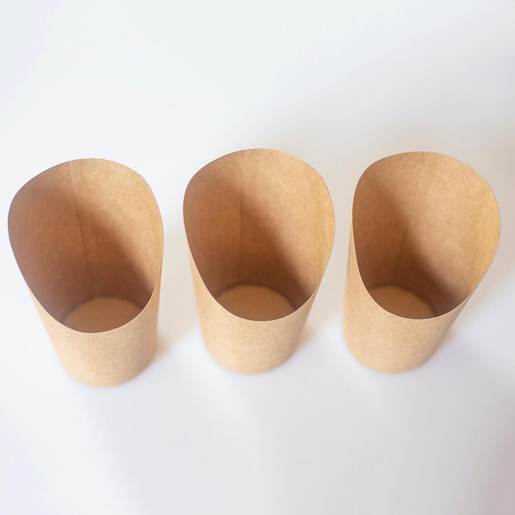 POT WRAP EN KRAFT BRUN